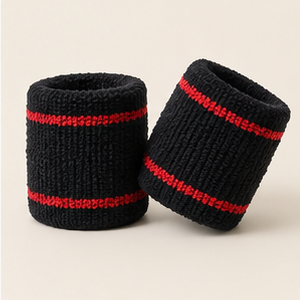 Wide Court, terry wristbands